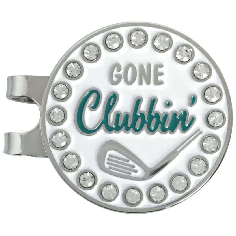 Gone Clubbing Golf Ball Marker