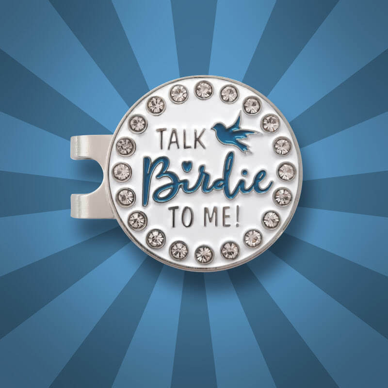 Talk Birdie to Me Golf Ball Marker
